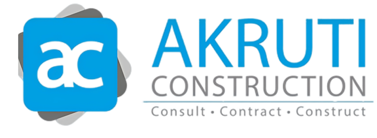 Akruti Construction Logo